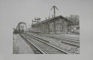 Baldwin, WI. depot