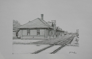 Fergus Falls, Mn. NP depot